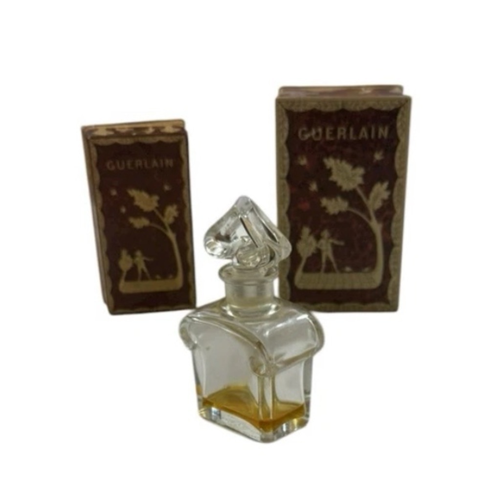 Guerlain Baccarat Paris Vintage Perfume Bottle w/ Box Rare Display Collectible